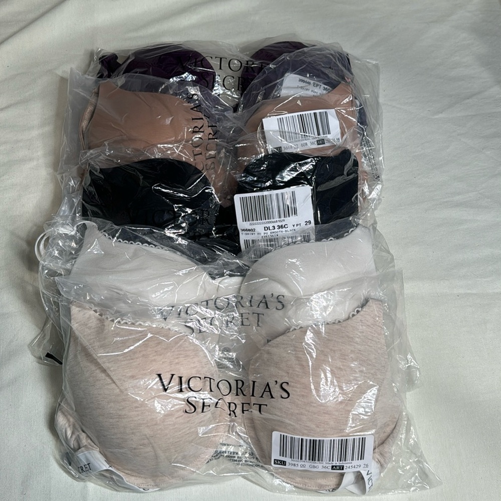 5 Victoria’s Secret 36C bras - New with tags!